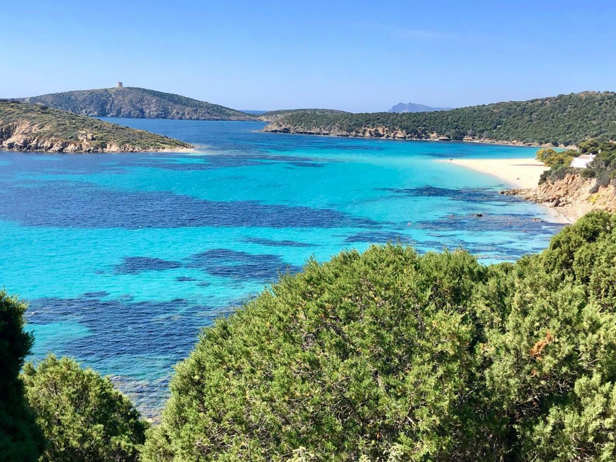 Villa Perdalonga, Vista Mare Sea View Tuerredda Teulada Kültér fotó